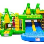 double slide dino hoplaboum 3