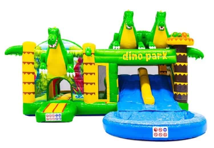 double slide dino hoplaboum 3