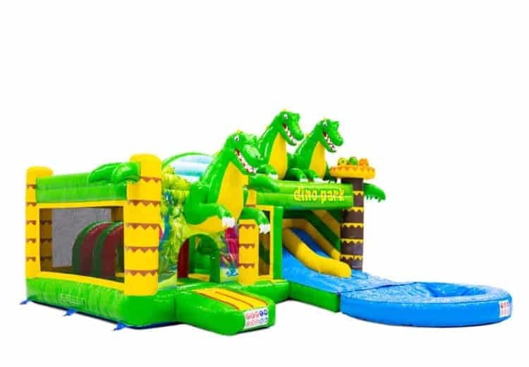 double slide dino hoplaboum 4