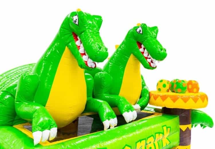double slide dino hoplaboum 5